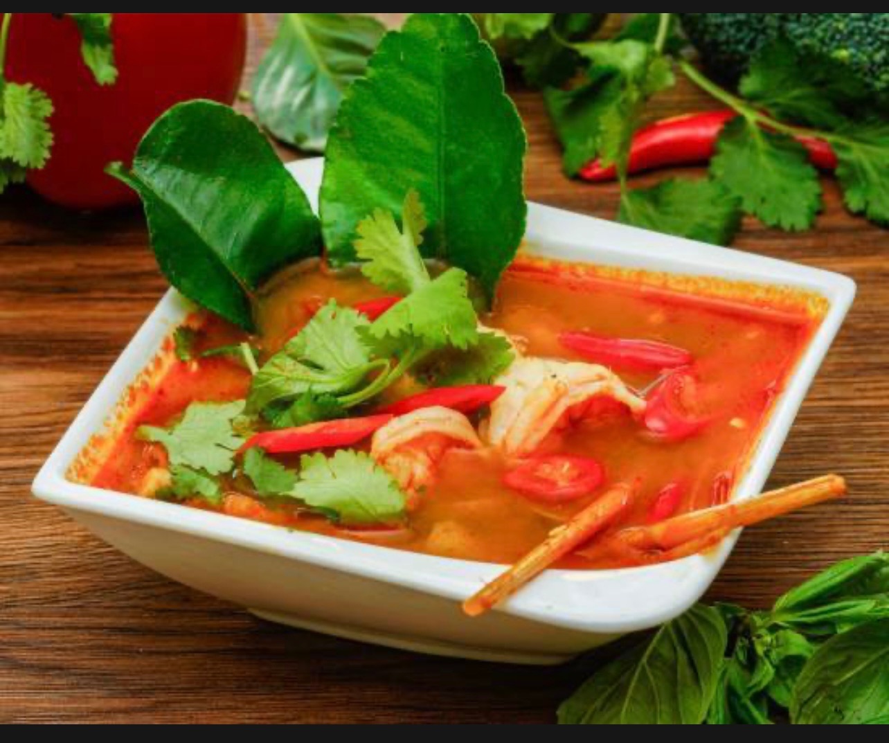 4. Zupa Tom Yum