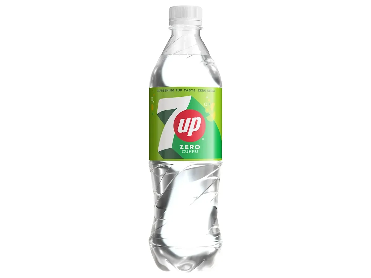 7UP Zero cukru Napój gazowany o smaku cytrynowo-limonkowym 0,5 l