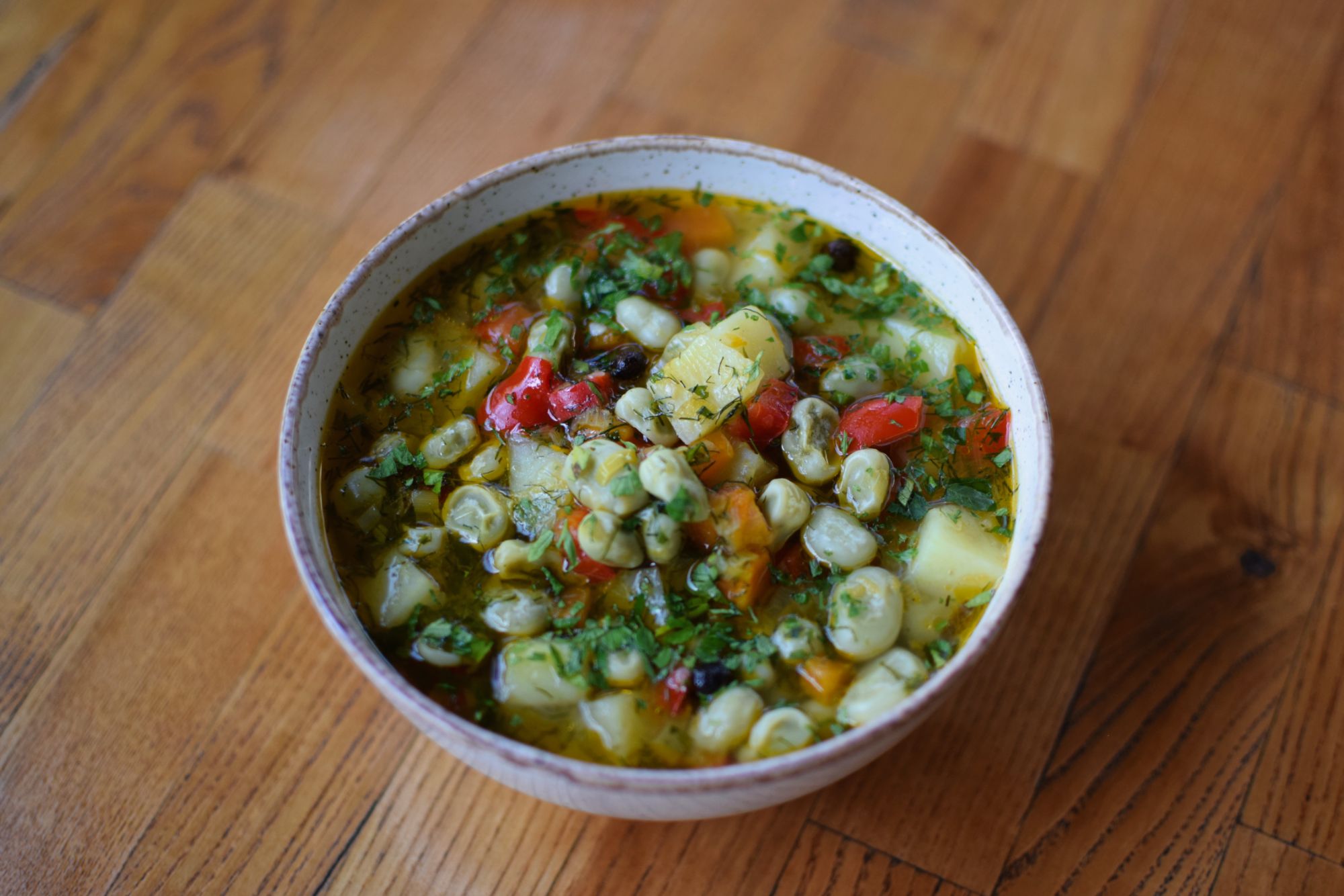 Zupa bobowa 