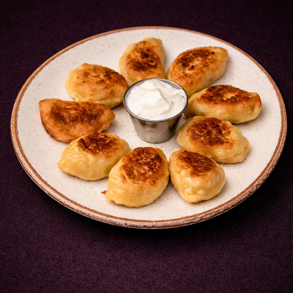 Pierogi ruskie obsmażane