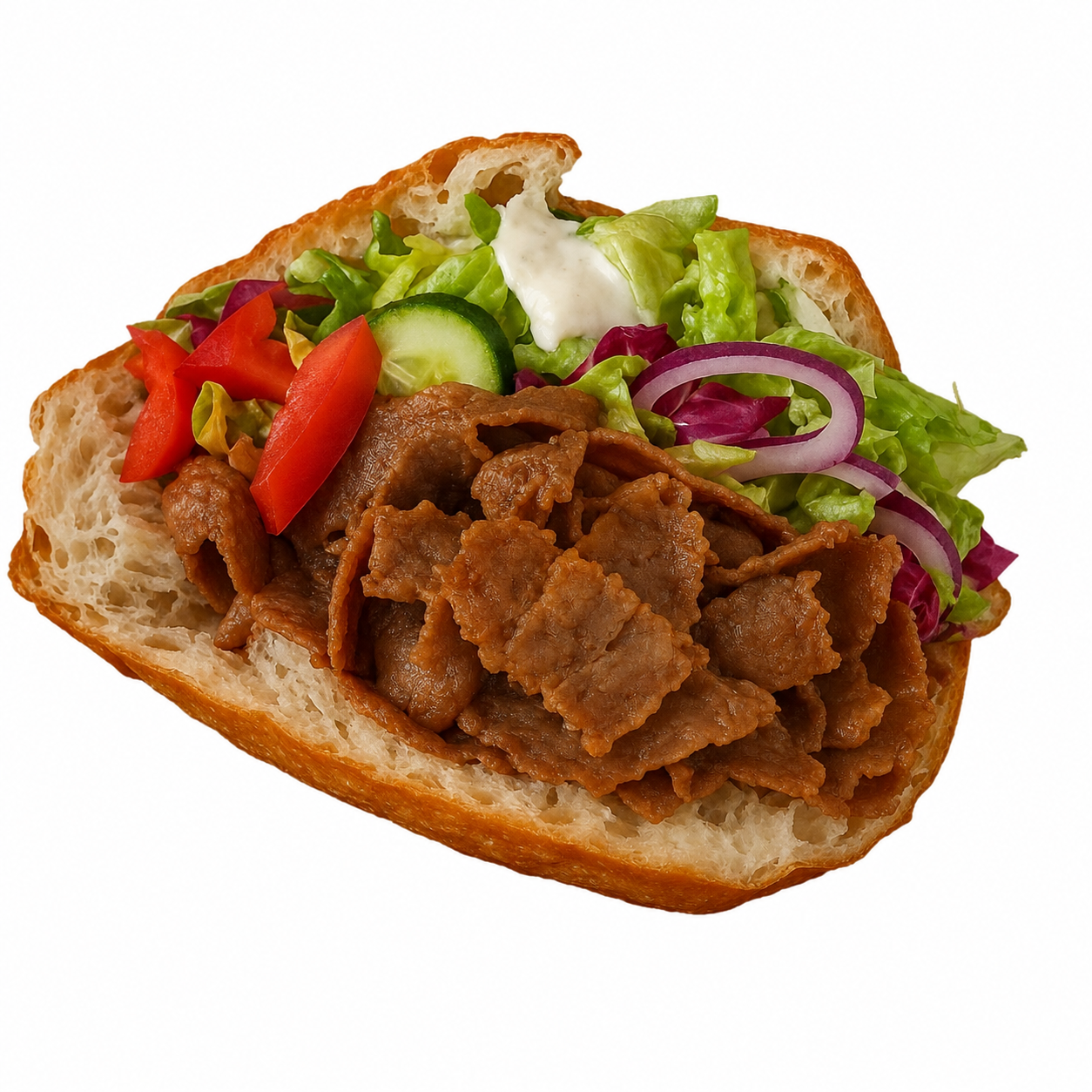 Kebab w bułce