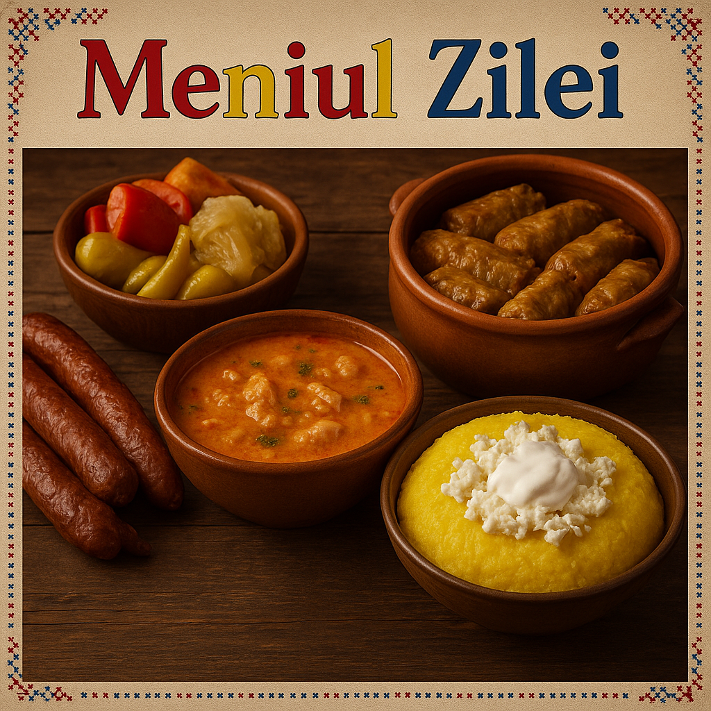 Meniul zilei - alege singur produsele