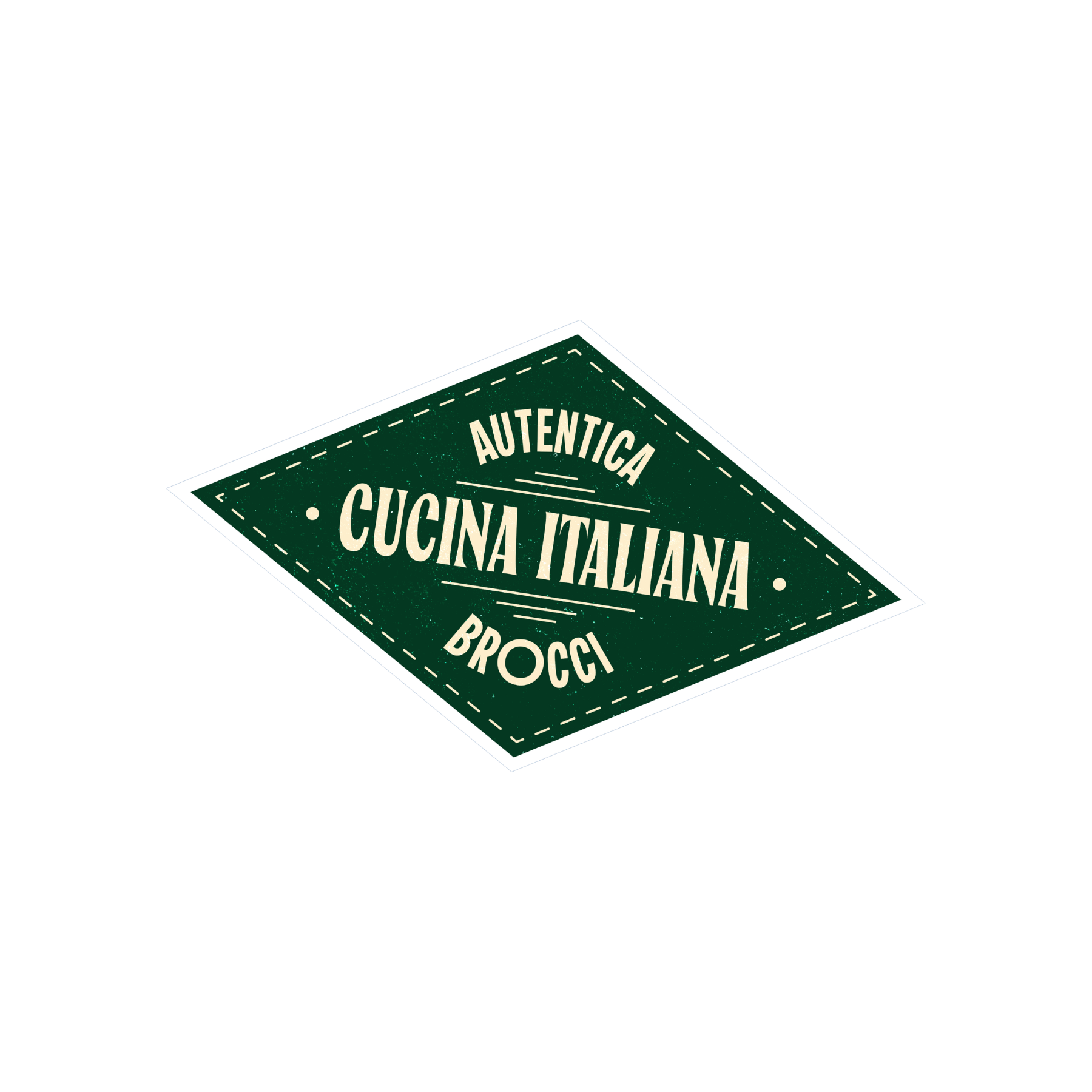 Logo "Cucina Italiana Brocchi" z napisem "Autentica".