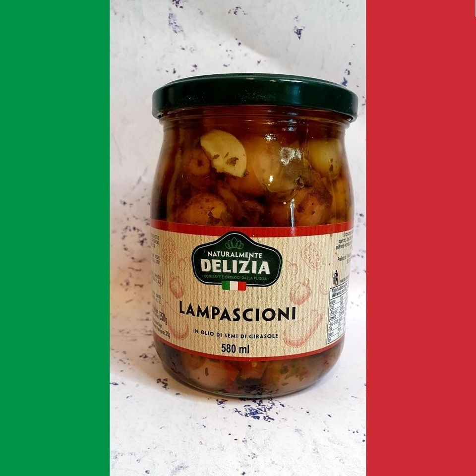 Białe cebulki w oliwie Delizia