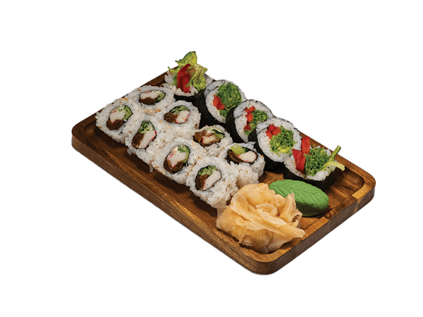 Zestaw 1. Sashimi z łososia i tuńczyka 10 plasterków