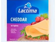 Lactima Cheddar ser topiony w plastrach 130g. 0,13 KG/PA Numer artykułu 15755681 