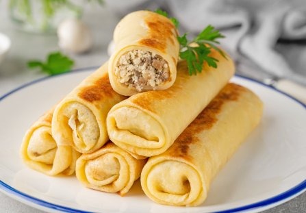 Naleśniki z mięsem 2 szt. 