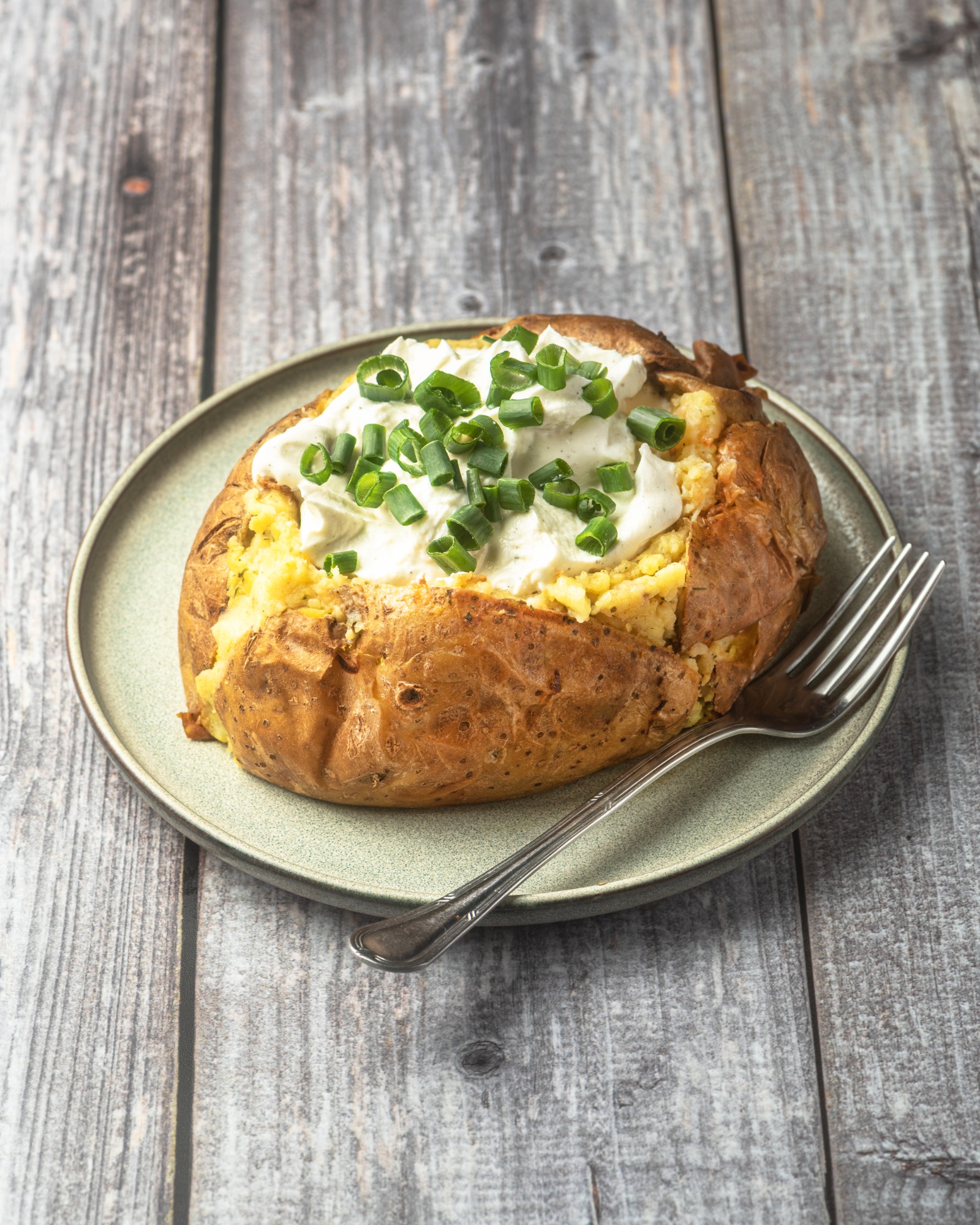 Kumpir z Gzikiem duży