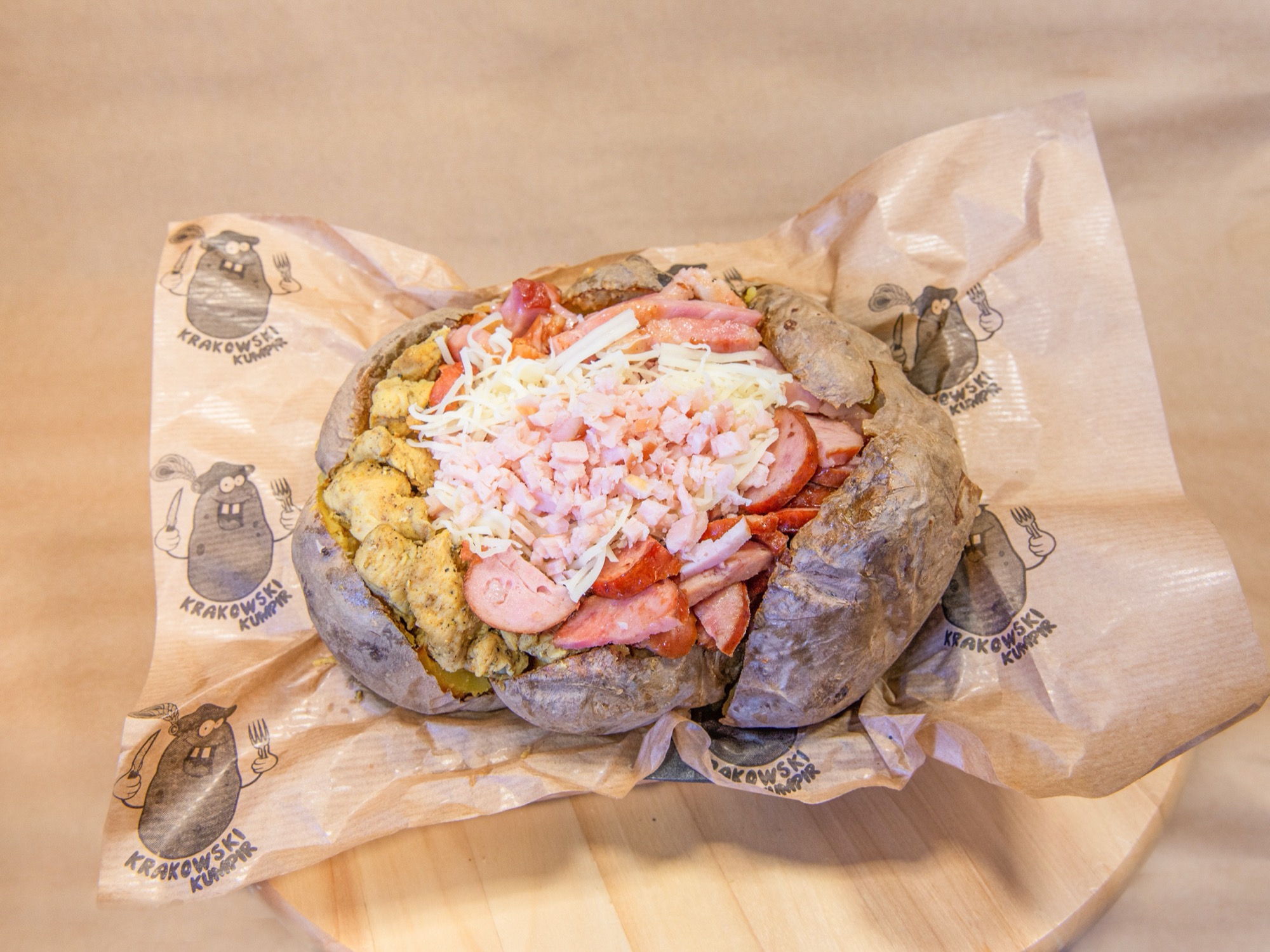 Kumpir Mięsożerca duży