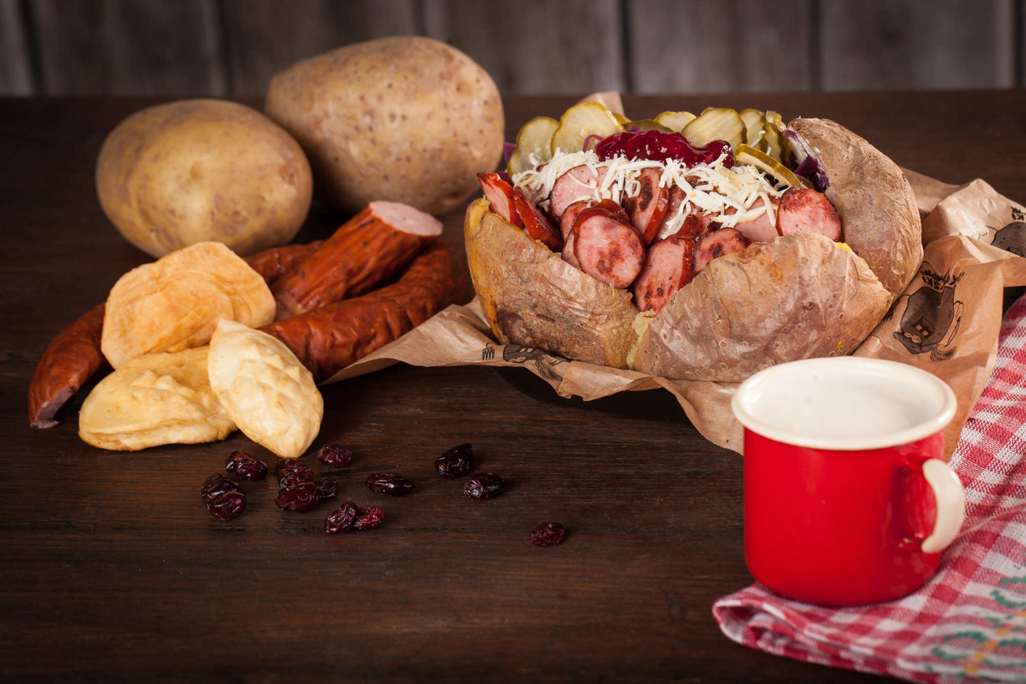 Kumpir Góralski duży 