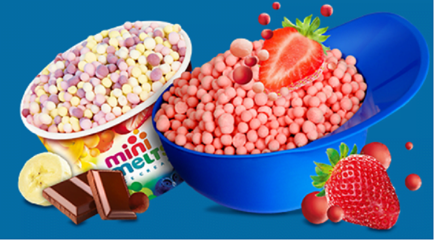 Kubek  100 g.<p>Dostępne smaki: Mango, Cytryna-Limonka, Wata Cukrowa, Truskawka, Czekolada, Mięta z czekoladą, Banana split, Jagoda, Śmietanka z ciasteczkiem, Pianki, Guma balonowa, Wanilia. Proszę w uwagach podać smak, w przeciwnym razie smak wybierzemy losowo.</p>