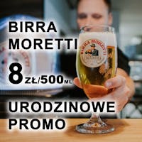 Urodzinowa Birra Moretti w super cenie!