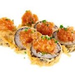 Tatar z łososia w tempurze / Salmon tartare in tempura 