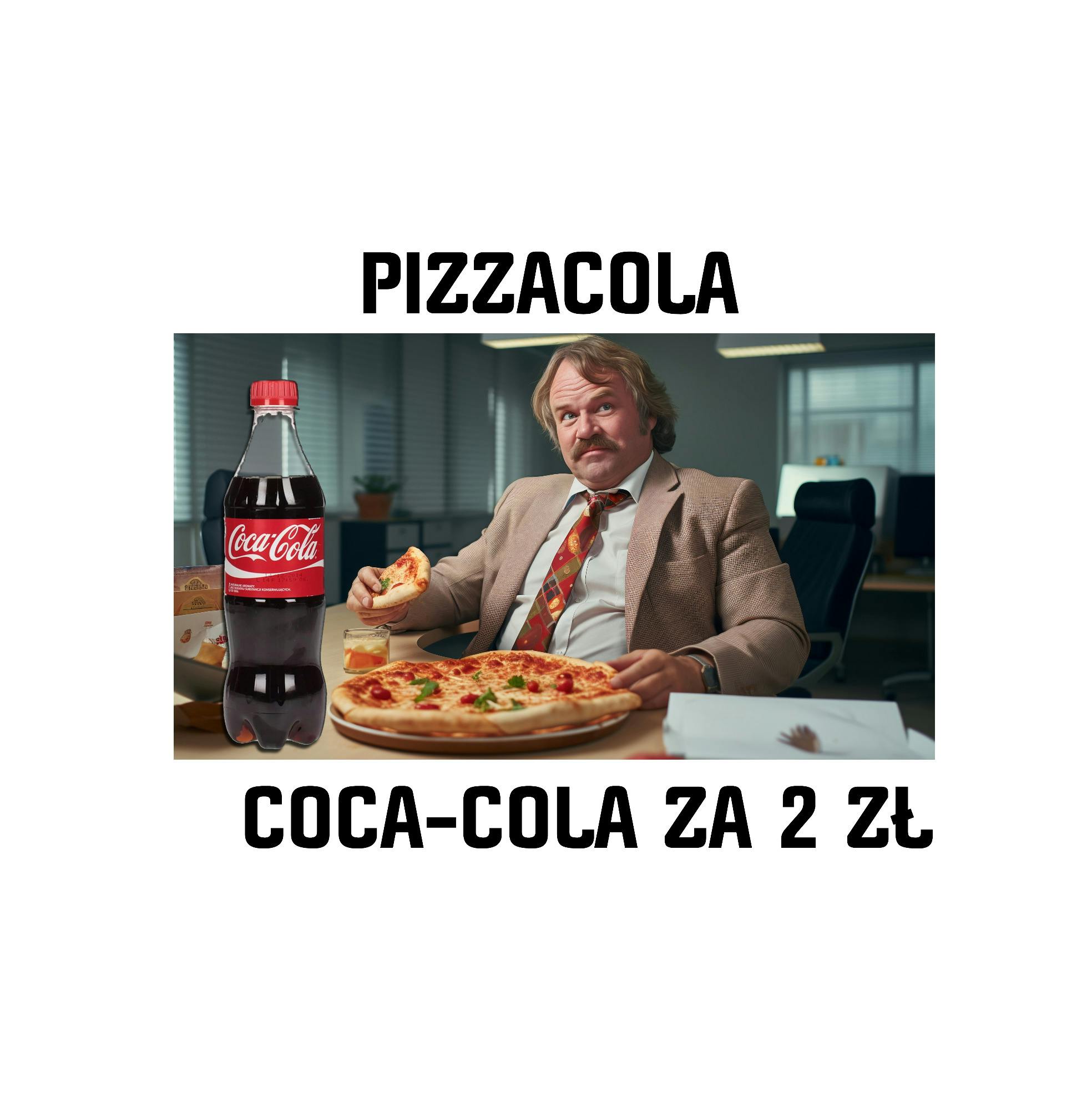 Coca Cola do pizzy