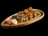 Hosomak awokado tempura z tatarem z łososia 200g