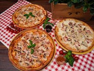 3 x Pizza 33 cm + 2x sos