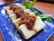 Tofu z sosem porowym