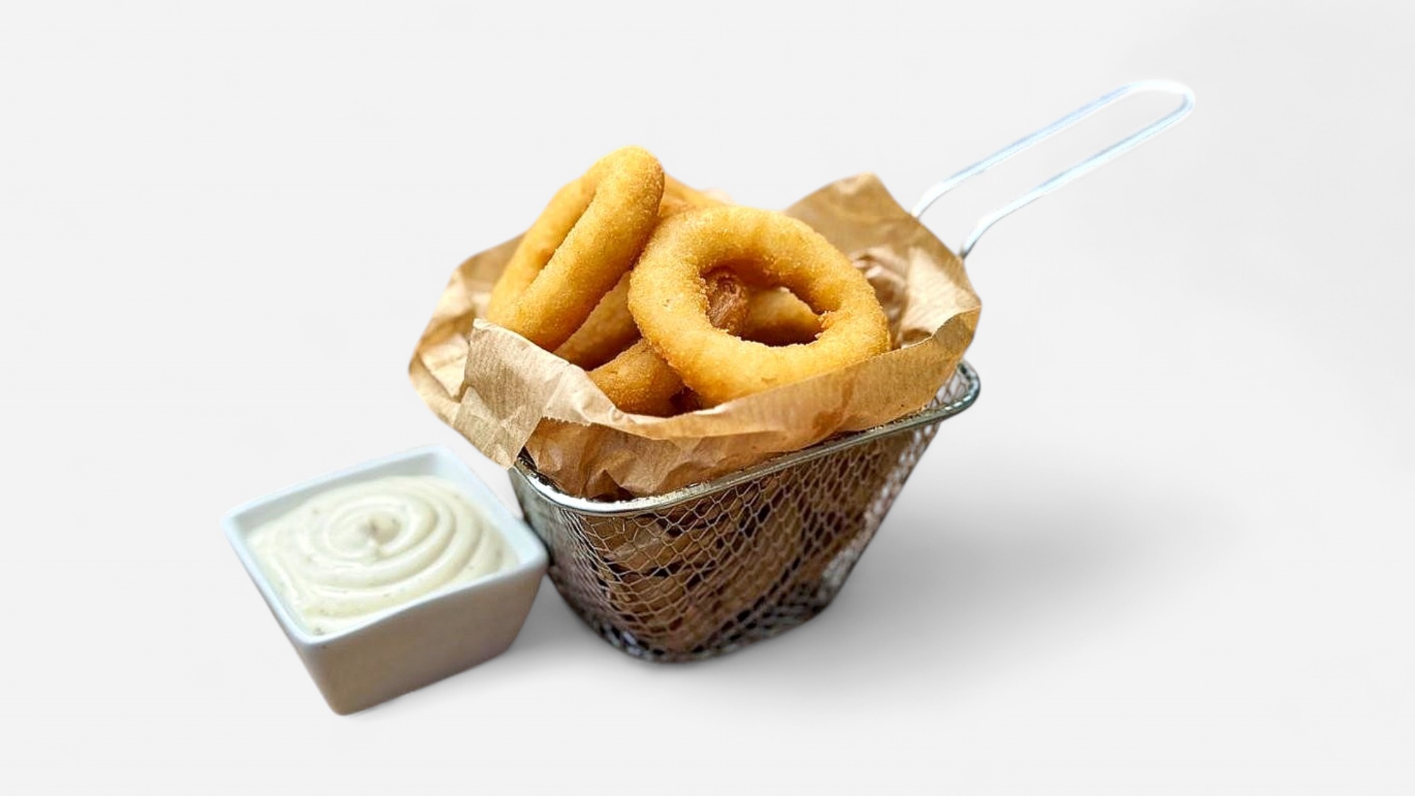 Krążki cebulowe z sosem Cezar