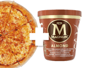 Zestaw Goły Benek + Magnum  almond