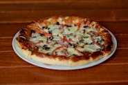Pizza La Pentelescu ( cu bordură de mozzarella)