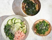 1.Miso / mini poke-bowl / sałatka goma wakame