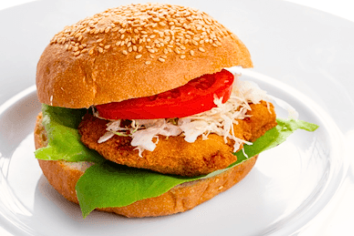 Sandwichi cu snitel de pui 450 g 