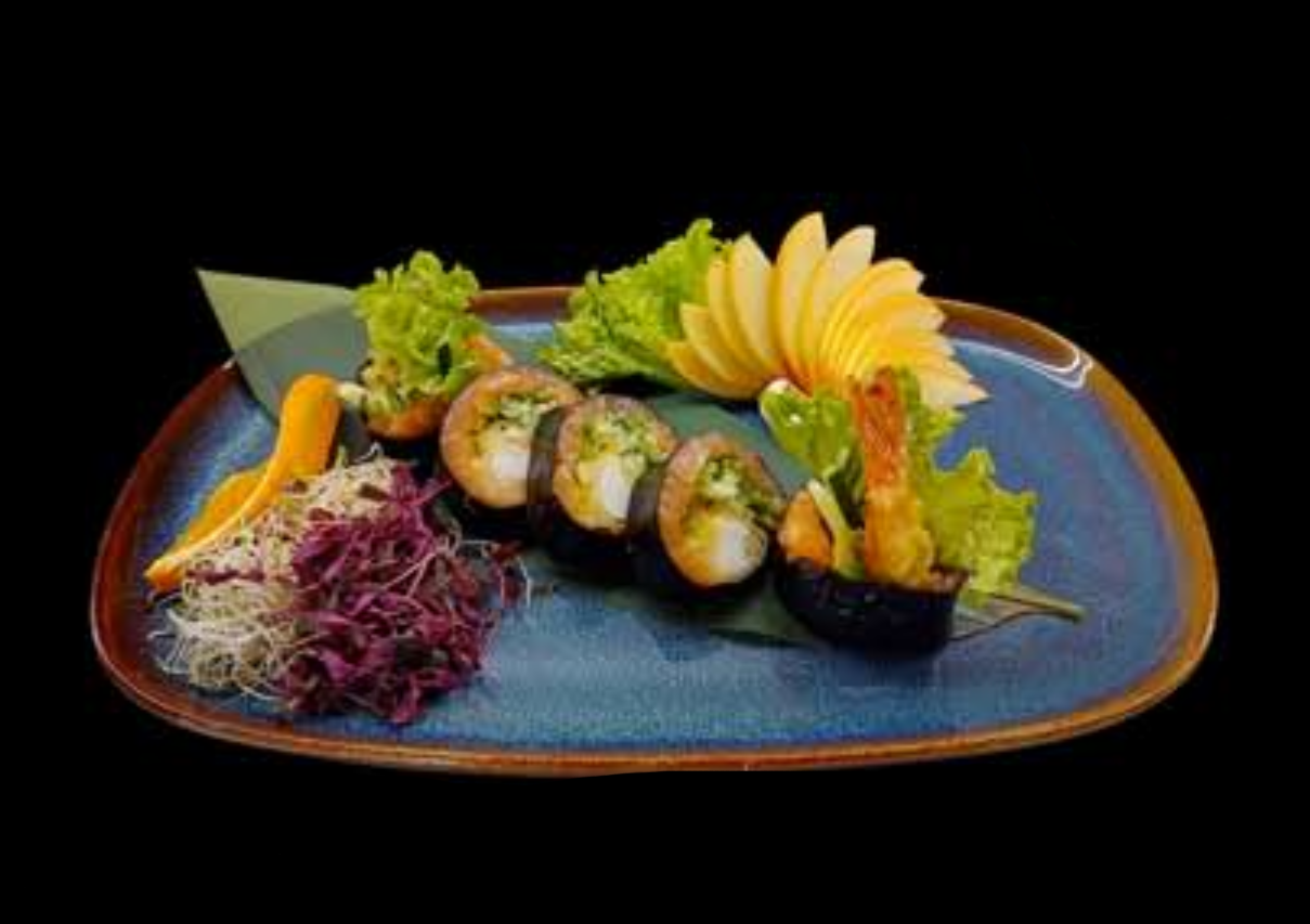 Sashimi Sake Ebi Maki