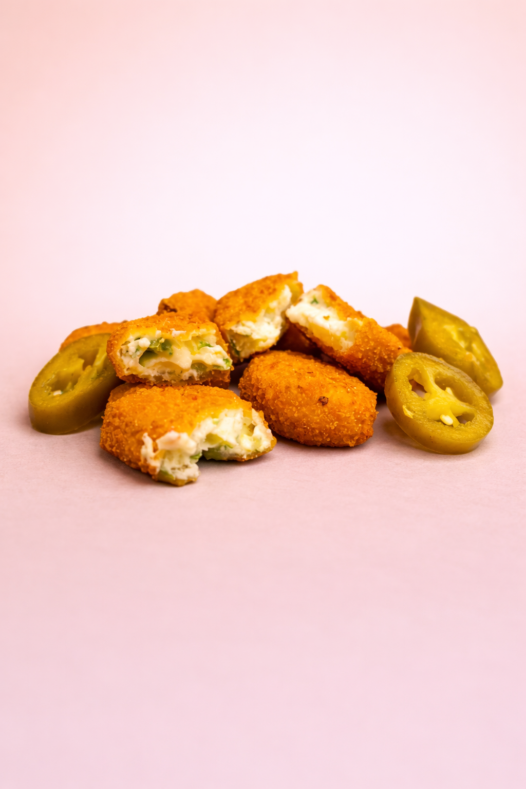 Papryczki jalapeno nadziewane serkiem