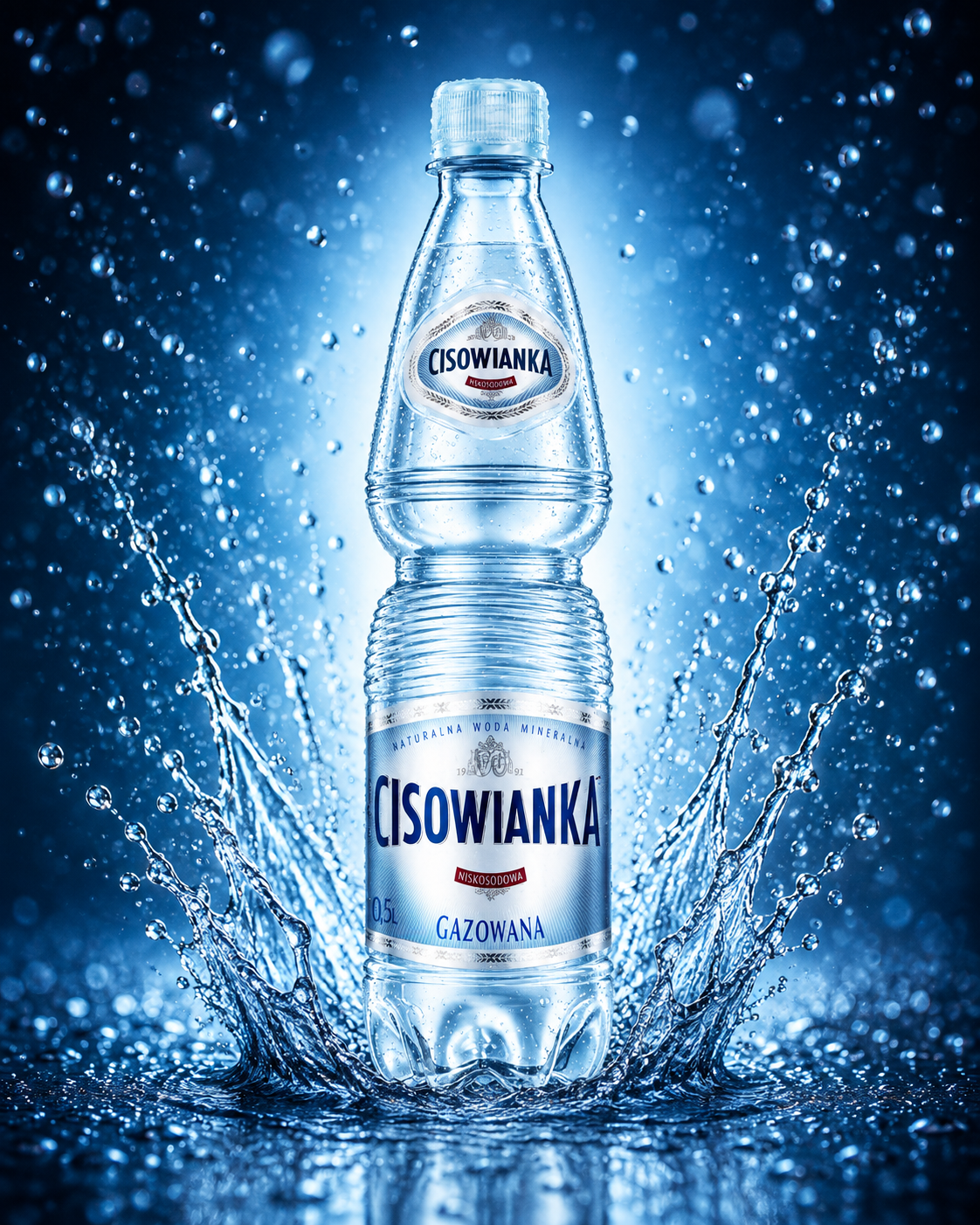 Woda gazowana 500ml