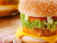Kurczak Burger + Frytki