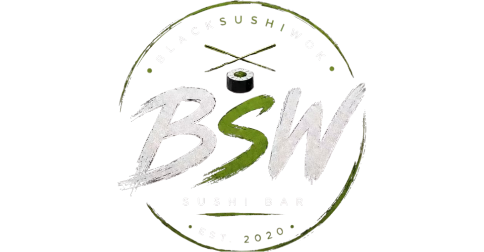 Black Sushi Wok logo