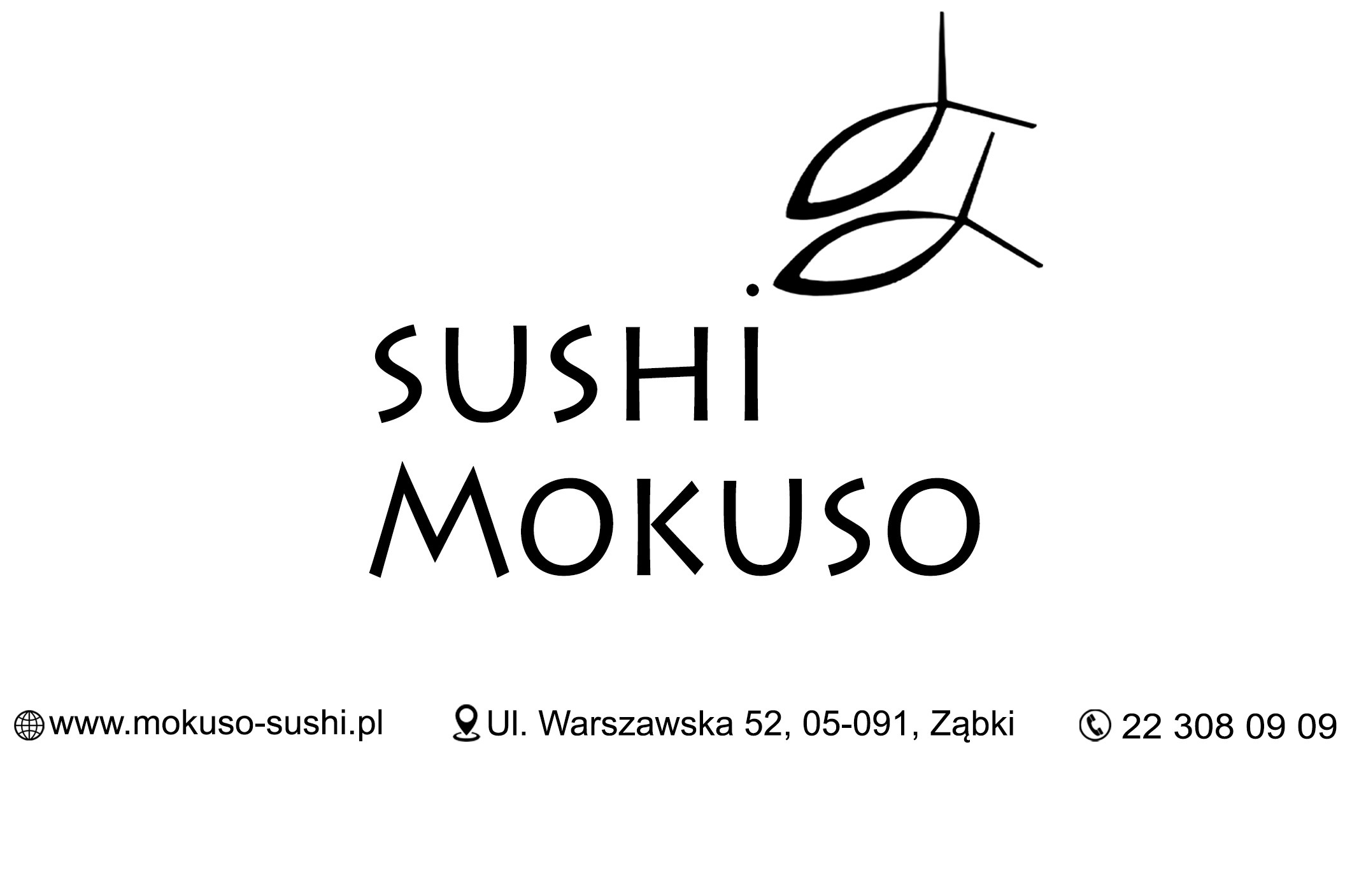 Mokuso Sushi logo