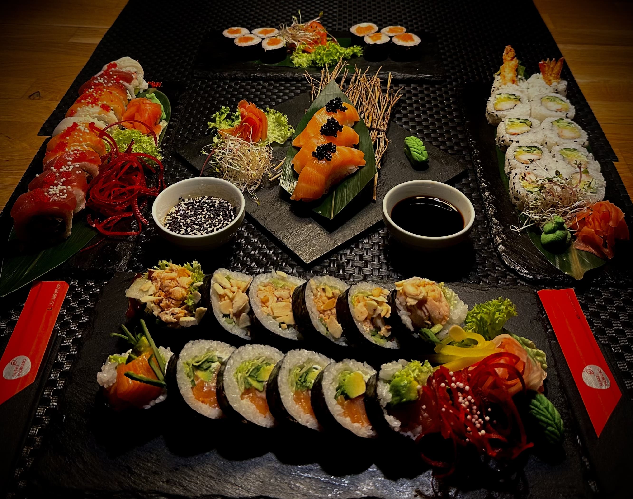 Mokuso Sushi logo