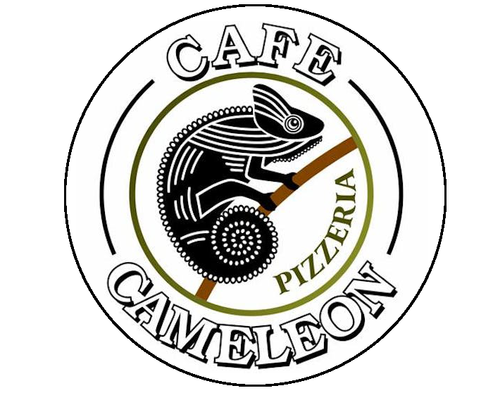 Cafe Camaleon Pizza logo