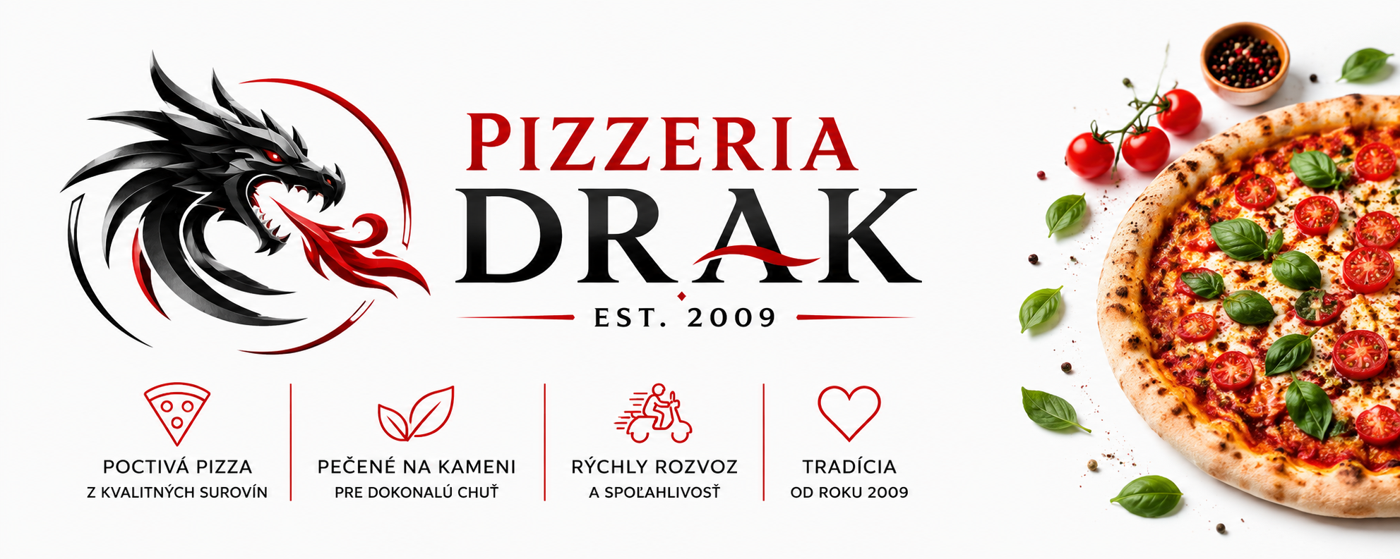 Pizzeria Drak logo