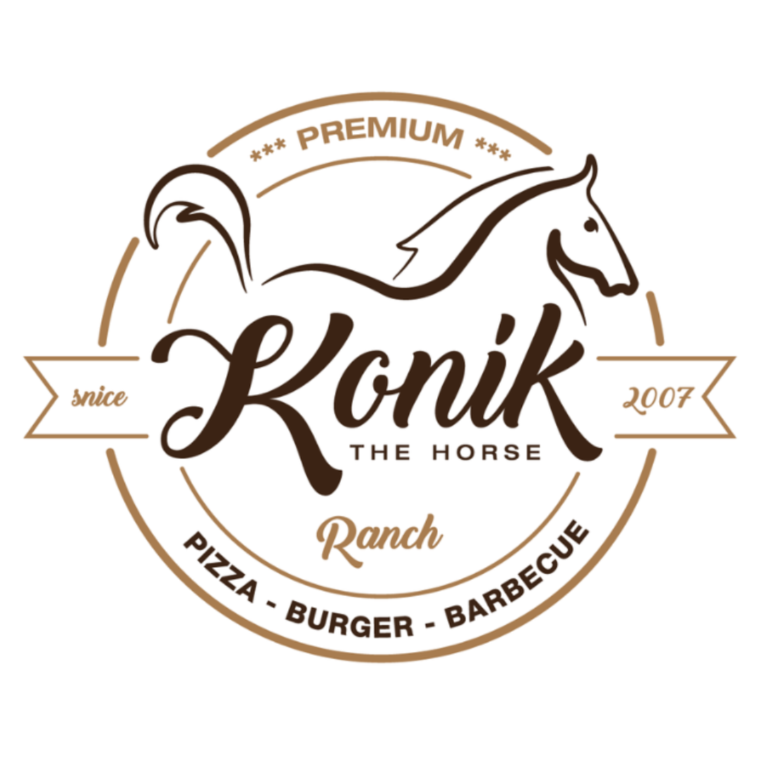 Pizzeria burger & grill bar Ranc Konik logo