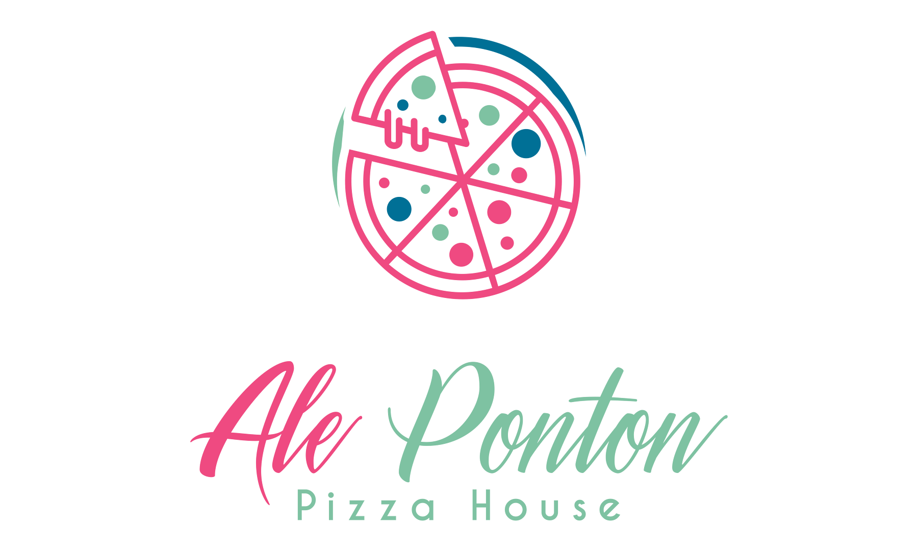 Ale Ponton - pizza house logo