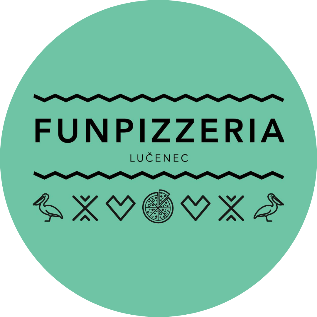 Fun pizzeria logo
