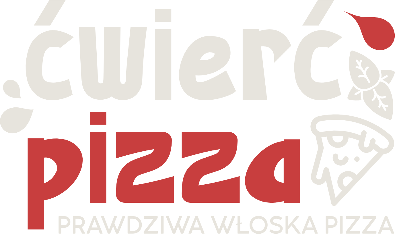 Ćwierć pizza logo