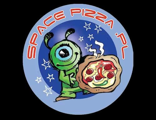 Space Pizza logo