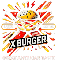 X Burger logo