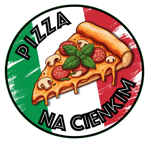 Pizza na cienkim logo