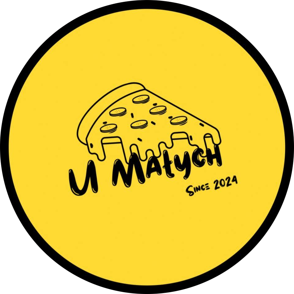 U małych logo