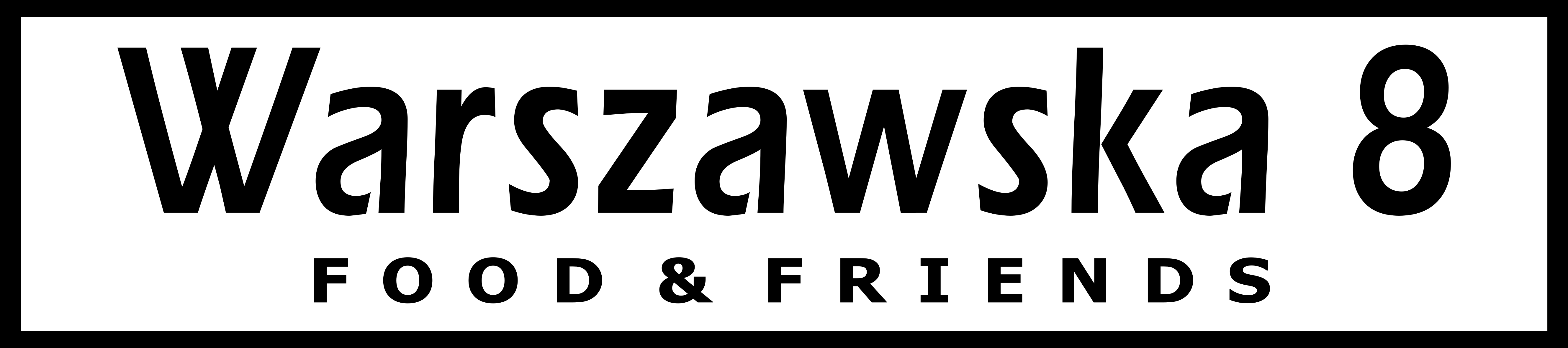 Warszawska 8 Food&Friends logo
