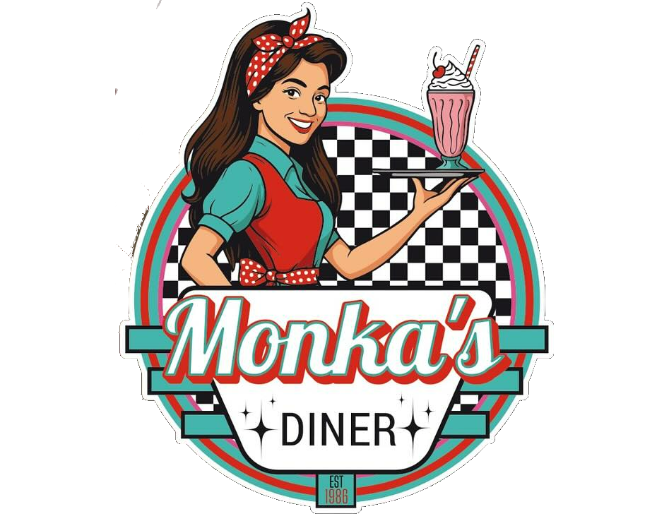 Monka’s diner logo