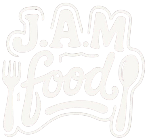 J.A.M. food logo