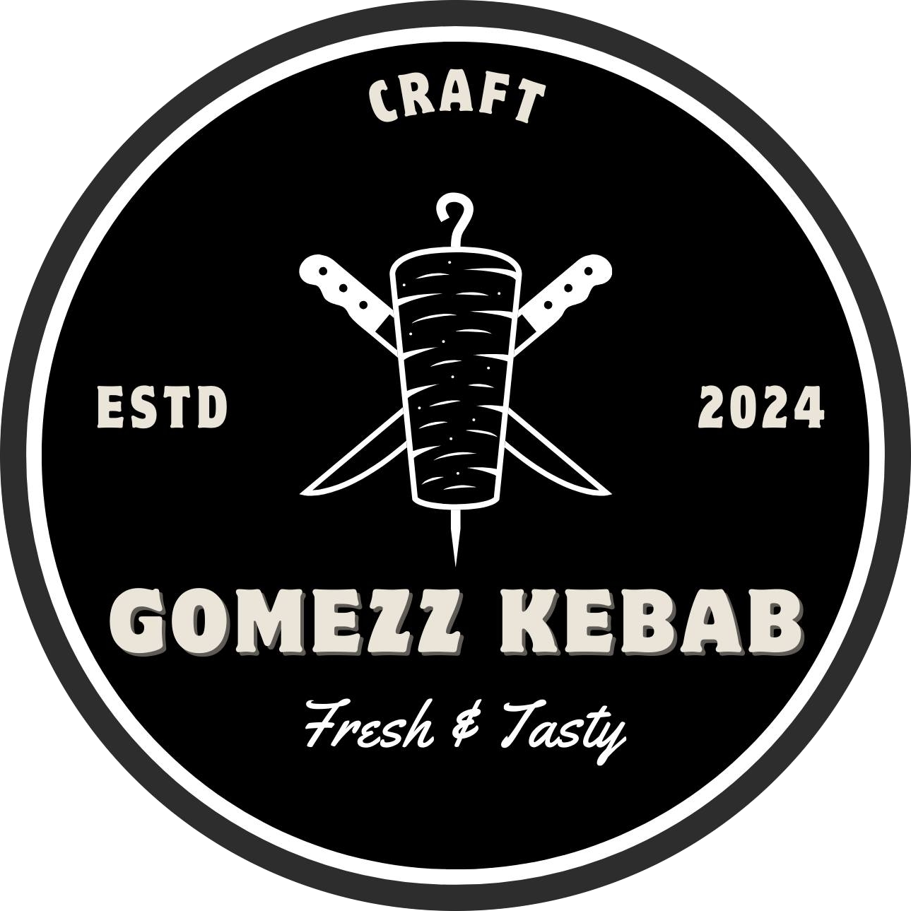 Gomezz kraft Kebab logo