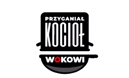 Przyganiał Kocioł Wokowi logo