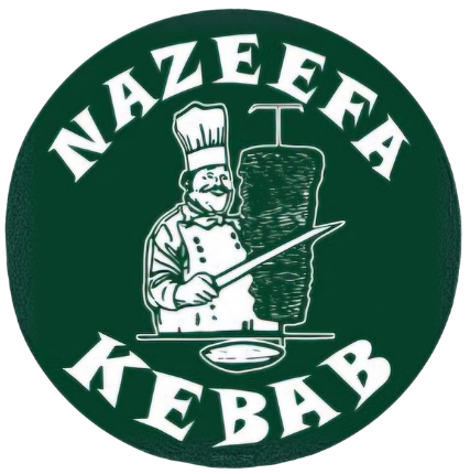 Nazeefa Kebab logo