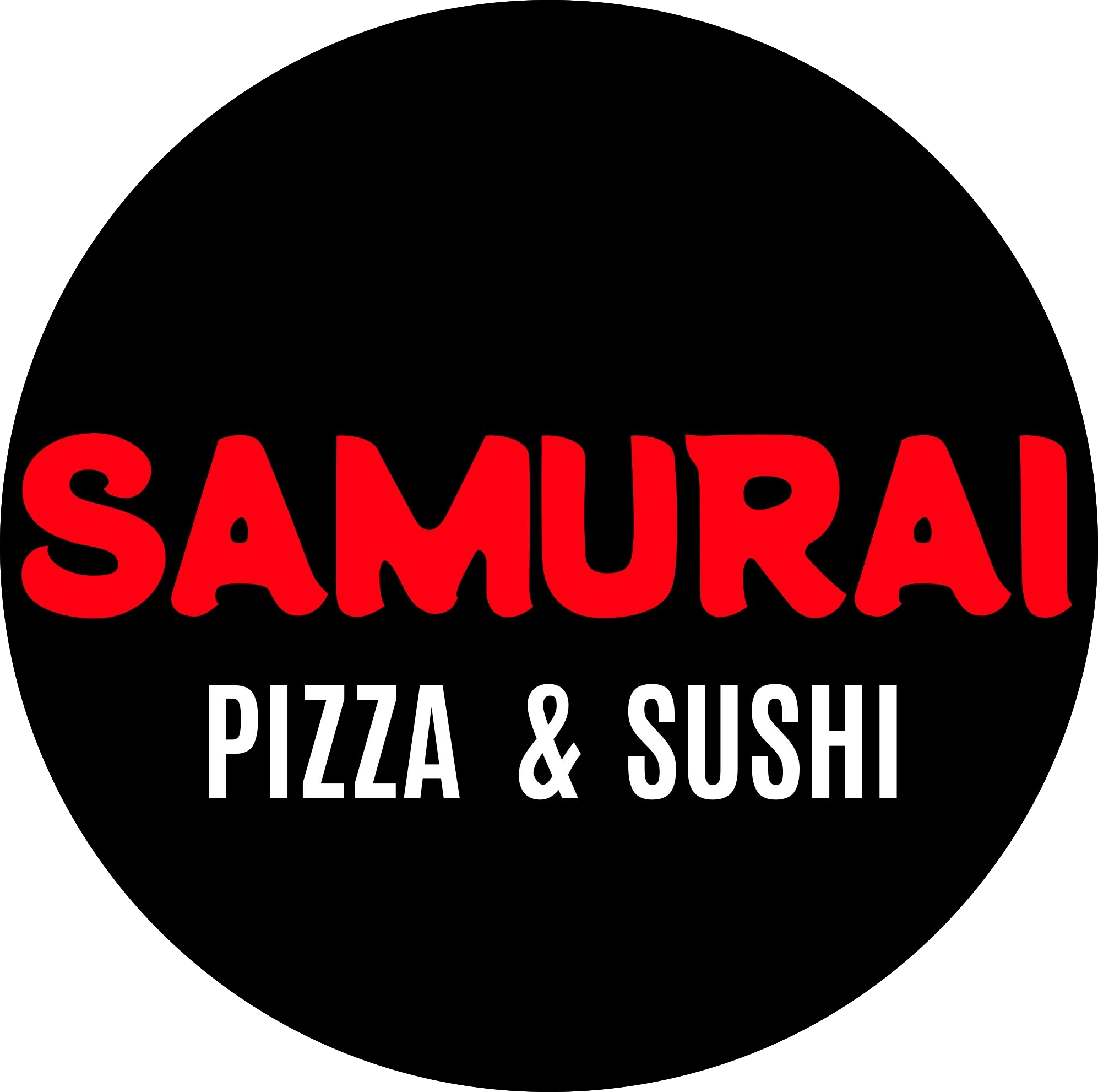 Samurai Pizza and Sushi logo